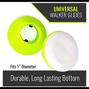 HealthSmart Walker Glides, Walker Caps or Rollators, Universal Fit (2)